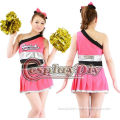 Whloesale Custom made pink Cheerleading dress for girls